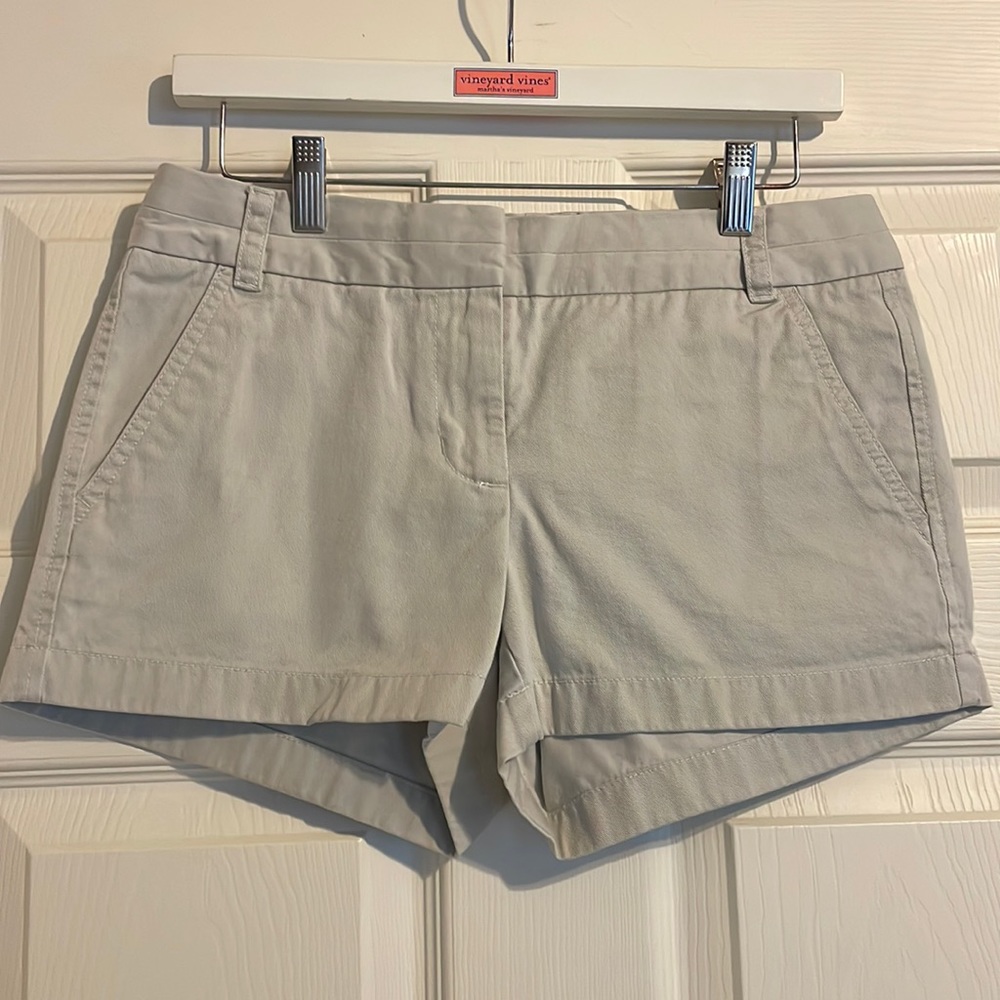 J. Crew Chino Shorts,Size 4, 3” inseam